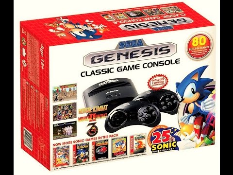 (EPISODE 1,232) Sega Genesis Classic Game Console 2016 HOLIDAY EDITION (80 GAME REVIEW)
