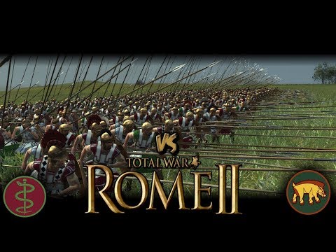 Pergamon vs Arverni (2v2) - Pikes Sux! - Total War: Rome II Quick Battle #13