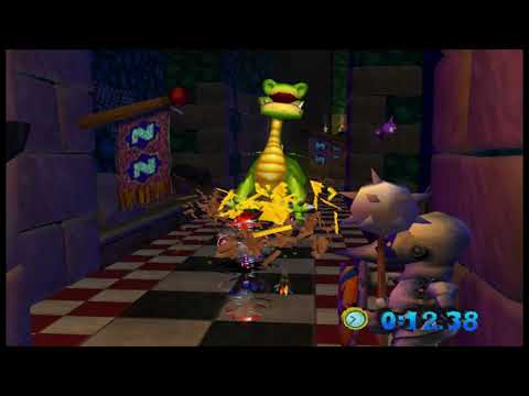 Crash Bandicoot: Wrath of Cortex (GCN) Wizards and Lizards (Time Trial) Speedrun