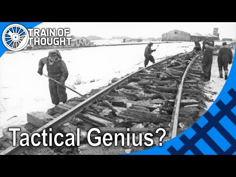 The tactical advantage of destroying your own railroads