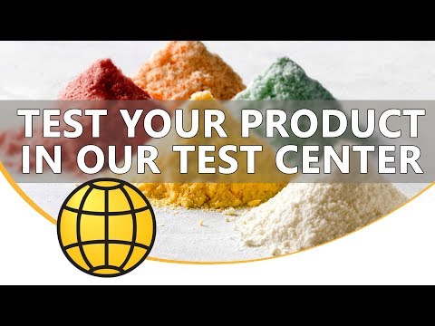 Spray Drying Test Center - Test your Liquid product on our Pilot Spray Dryer