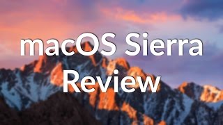 Video thumbnail for macOS Sierra [Review] by Apfelwelt