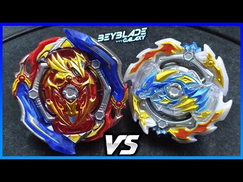 UNION ACHILLES .Cn.Xt+ RETSU vs ACE DRAGON .St.Ch ZAN - Beyblade Burst