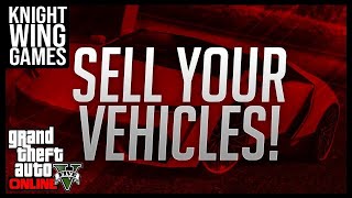 How To Sell Vehicles You FOUND - GTA Online