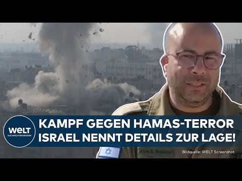KRIEG IN NAHOST: Neue Positionierung! Israel führt Offensive gegen Hamas im Gazastreifen weiter