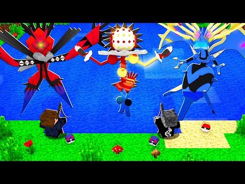 PESQUE FUSÃO DE ULTRA BEAST MAIS BIZARRA PRA GANHAR - MINECRAFT PIXELMON MOD