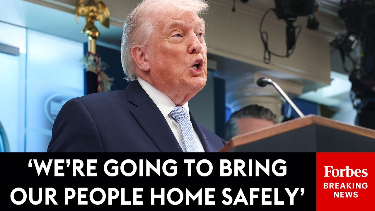 Video | Trump Details Harrowing Story Of U.S. Airman's Survival And Rescue In Iran