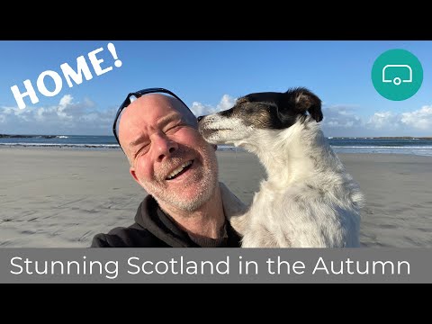 Beautiful Autumn Drive through Scotland to the Outer Hebrides via Isle of Skye