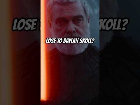Why Did Ahsoka LOSE to Baylan Skoll?
