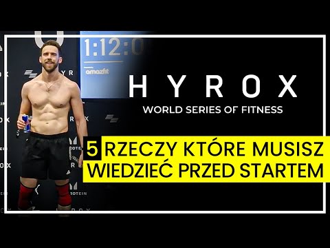 O tym MUSISZ wiedzieć przed startem w HYROX I 5 rzeczy które ułatwią Ci start w zawodach 🔥