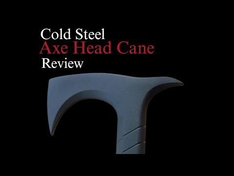 Cold Steel Axe Head Cane Review