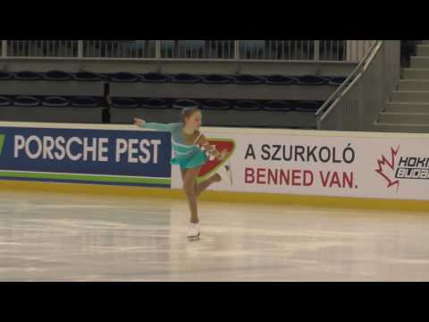 2016 Santa Claus Cup: Josipa JAGODIC (CRO) - FS Adv. Novice GIRLS short program