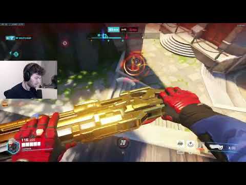 Overwatch 2 Tracking God Dafran Showing His Soldier 76 Gameplay Skills