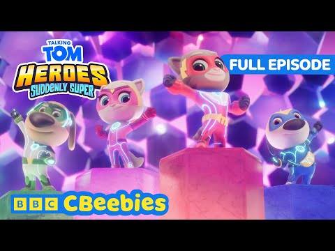 Tom's Flying Fist Bump 👊 | FULL EPISODE | Talking Tom Heroes: Suddenly Super | CBeebies