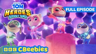 Tom's Flying Fist Bump 👊 | FULL EPISODE | Talking Tom Heroes: Suddenly Super | CBeebies