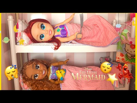 Little Mermaid Movie Ariel Night Routine 🌙