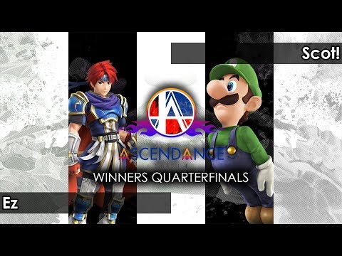 Smash 4: Ez (Roy) V Sinai | Scot! (Luigi) - Ascendance 86 Tournament SSB4