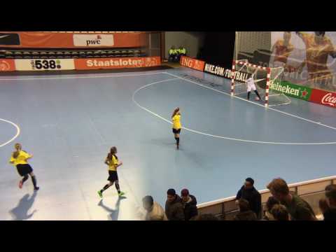 Zaalvoetbal Reigerboys voorwedstrijd Oranje