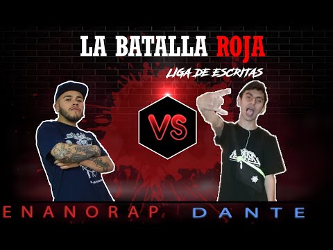 Enano Rap vs Dante - La Batalla Roja vol. 1  [ Batallas Escritas ]