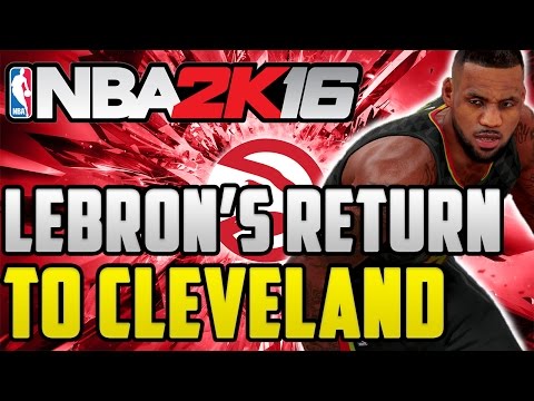 NBA 2K16 Atlanta Hawks MyGM Gameplay Ep 36 - LeBron's Return To Cleveland (Season 2) PS4
