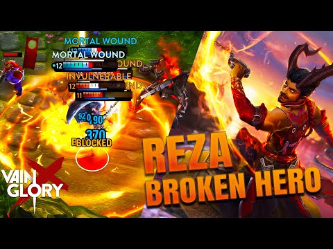 REZA DOES SO MUCH DAMAGE!!! | CP REZA JUNGLE | Vainglory 2025 3v3 Gameplay