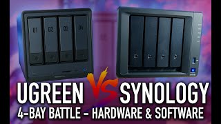 Ugreen NAS VS Synology NAS | 4-Bay Battle - DXP4800 Plus & DS923+ In-Depth Comparison