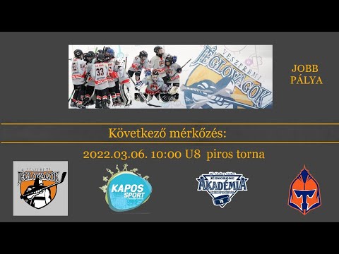 Veszprém U8 piros torna - jobb oldali pálya