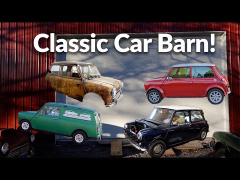 Roberts' classic Mini car barn
