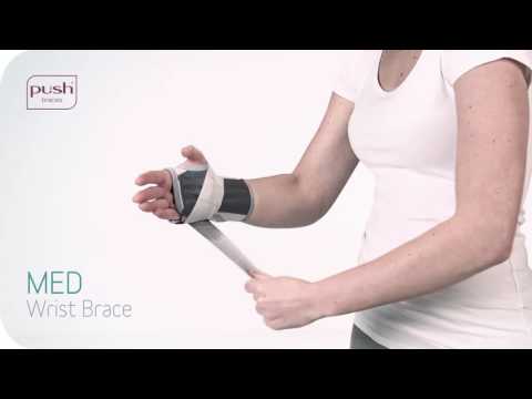 Ортез на лучезапястный сустав Push Med Wrist Brace 2.10.1 - фото 1 - id-p1415519570