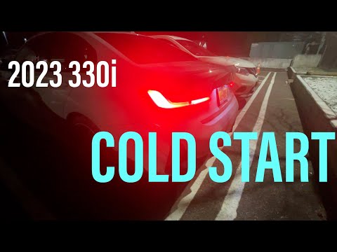 Thumbnail for 2023 BMW 330i Stock Cold Start by BMW