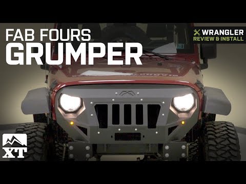 Jeep Wrangler JK Fab Fours Grumper (2007-2018) Review & Install