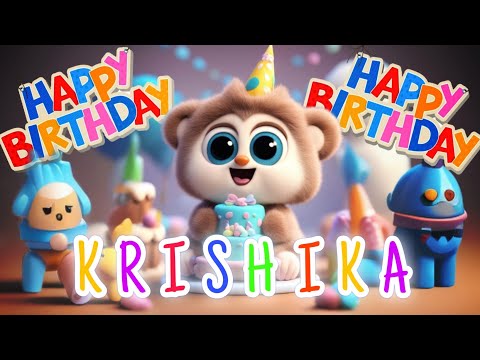 Happy Birthday Krishika Song 🎊🎂🎊 | Beats and Kids #birthday #songs #birthdaysong #krishika