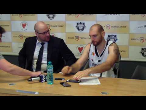 Vlad Moldoveanu and Mihai Silvășan of U-Banca Transilvania