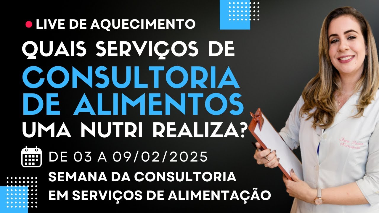Quais serviços de Consultoria de Alimentos uma Nutricionista pode oferecer? #nutriconsultora #nutri