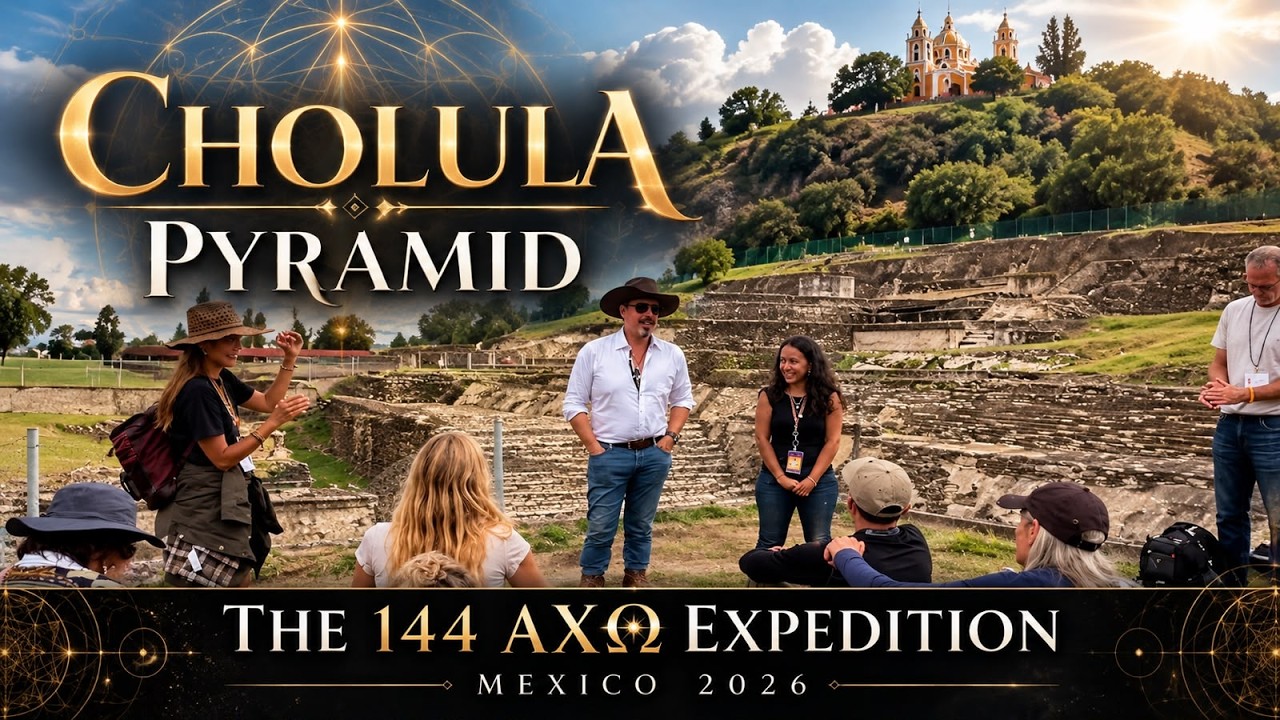 Cholula Pyramid - 144 AXΩ Expedition Mexico 2026