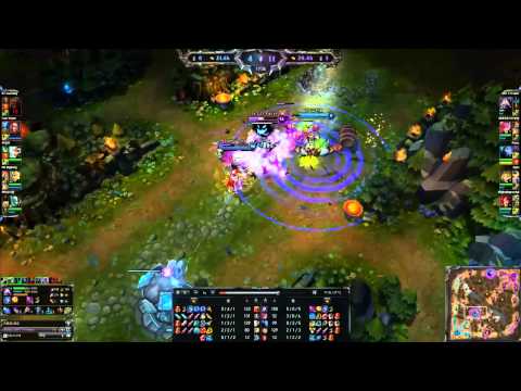 SKT T1 Faker   Kassadin vs Gragas   KT ssumday, MMR 3100~P