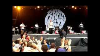 Kapten Röd Blommor vid Oscarsleden Peace & Love Live 2011 07-02