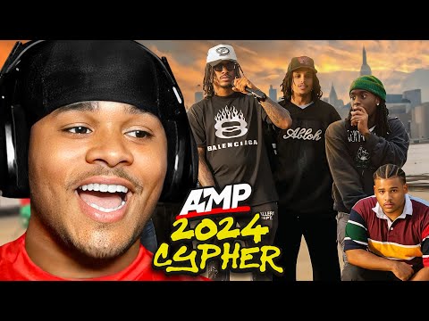 Fanum Reacts To AMP FRESHMAN CYPHER 2024