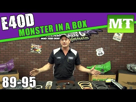 E4OD 89-95 Mega Monster In A Box Rebuild Kit | Monster Transmission