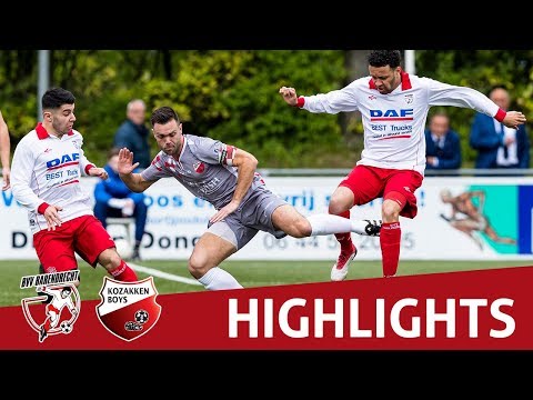 Highlights Barendrecht - Kozakken Boys 17/18 - Kozakken Boys TV