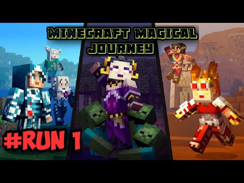 ETURNAUS GAMING - Live Stream | Minecraft Magical Journey | #Run 1 | Watch Me Streaming Spell Craft with Turnip