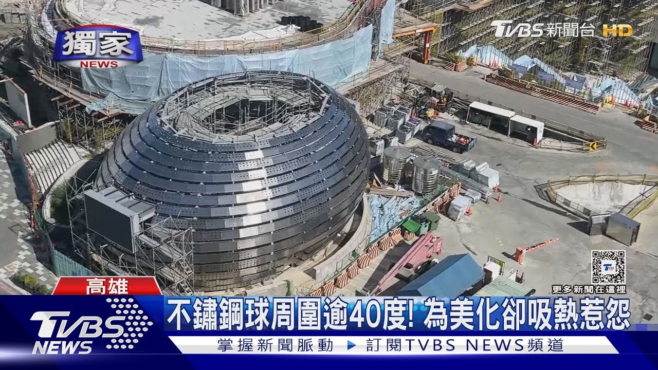 金屬不鏽鋼球吸熱又反光! 高捷美化通風口卻惹民怨