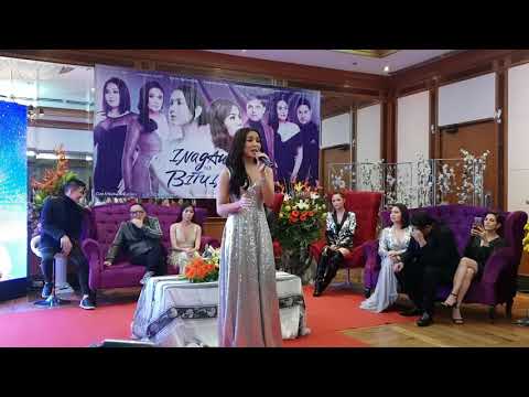 LOOK! Kyline Alcantara sings KINANG from Inagaw na Bituin #InagawNaBituinMediacon #Kinang