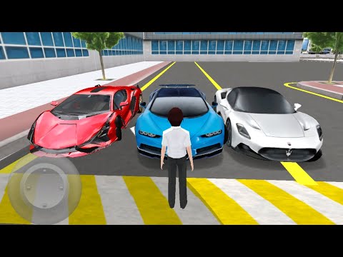 Funny 3D driving class 2024 police Car driving gameplay ep.15