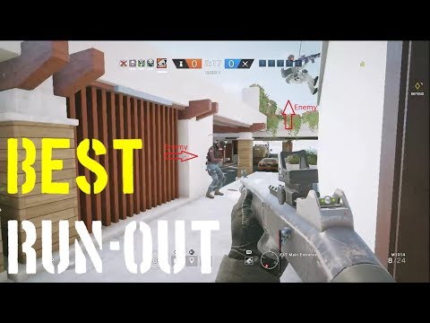 BEST RUN-OUT LOCATION!?!?! | Ranked Highlights | Rainbow Six Siege