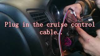 How to Install easy Cruise Control,Step by step.Audi,Volkswagen,Mk4,Seat,Skoda..
