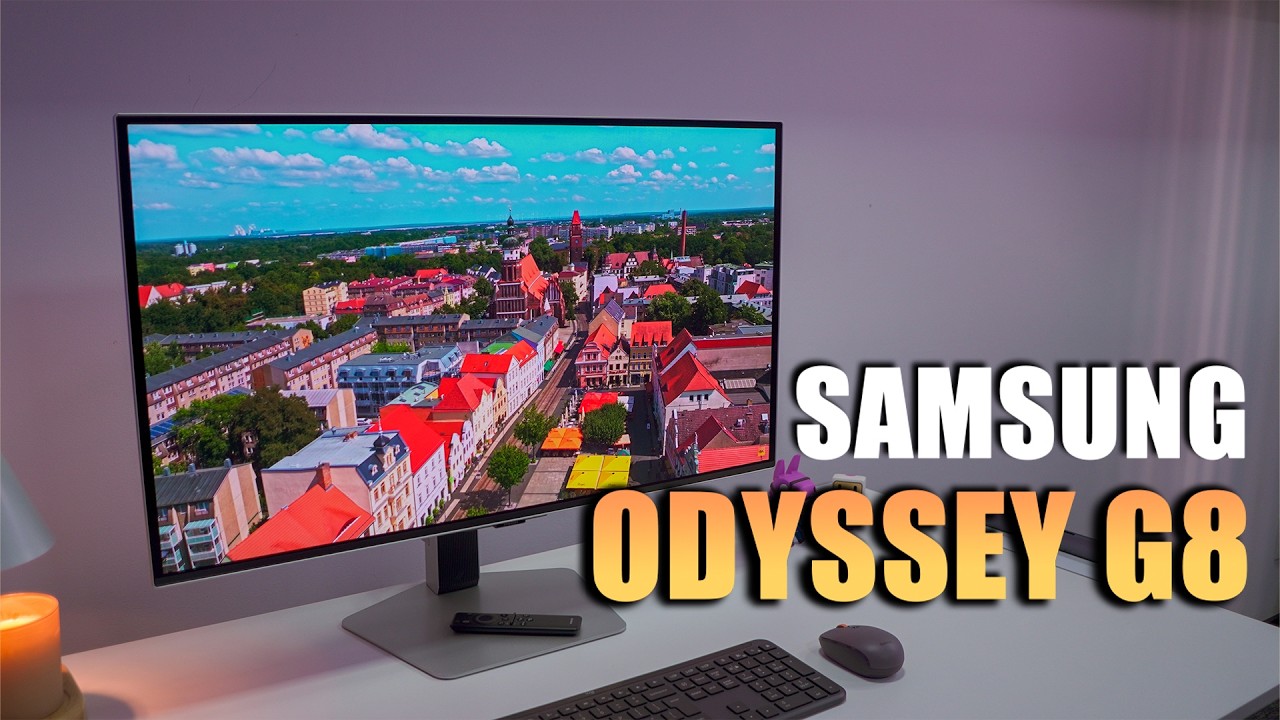 INCRÍVEL! MONITOR GAMER OLED com 240HZ | SAMSUNG ODYSSEY G8