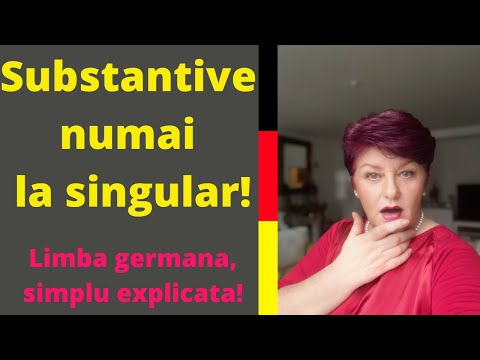 Learn German nouns only in the singular!