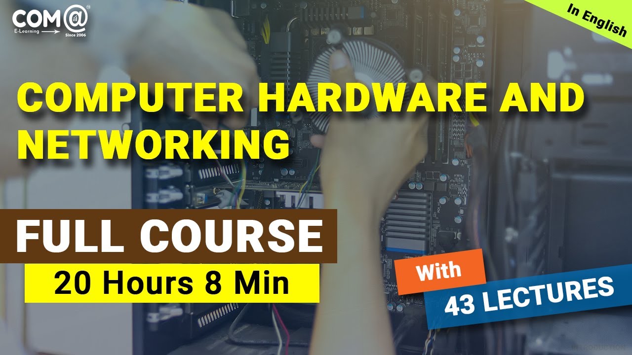 Computer Hardware and Networking Course | Full Course | Beginner to Expert Level | Certification