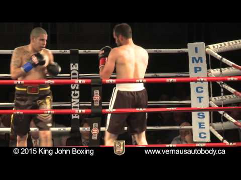 King John Boxing Lee Laquette vs Roberto Mendoza